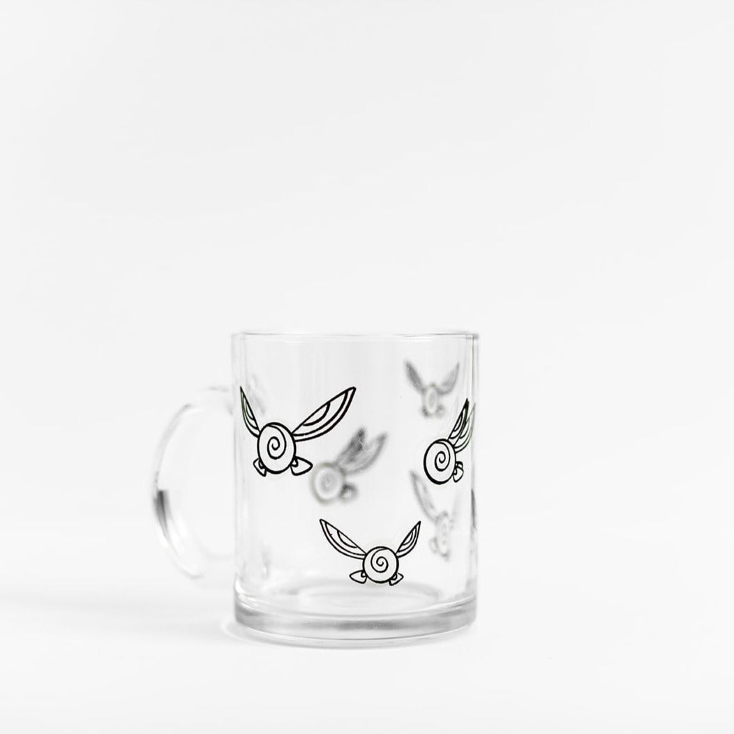 Navi Fairies | Mug Glass | The Legend of Zelda Mugs Threads and Thistles Inventory