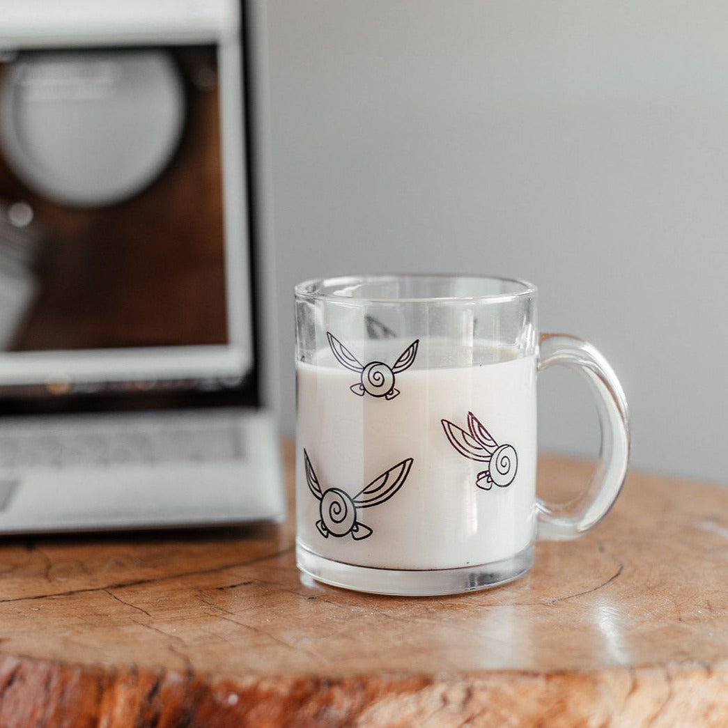 Navi Fairies | Mug Glass | The Legend of Zelda Mugs Threads and Thistles Inventory