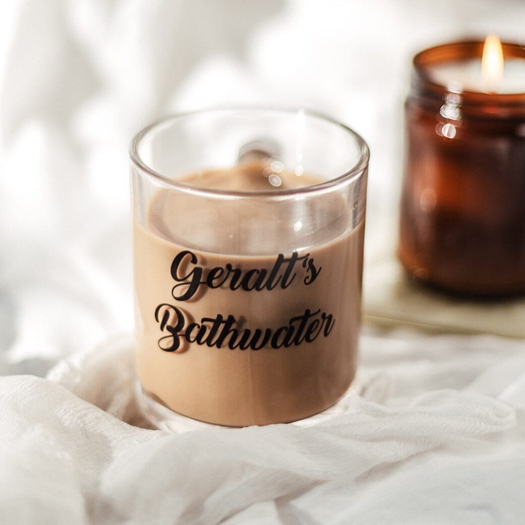 Geralt’s Bathwater | Mug Glass | The Witcher Mugs Threads & Thistles Inventory