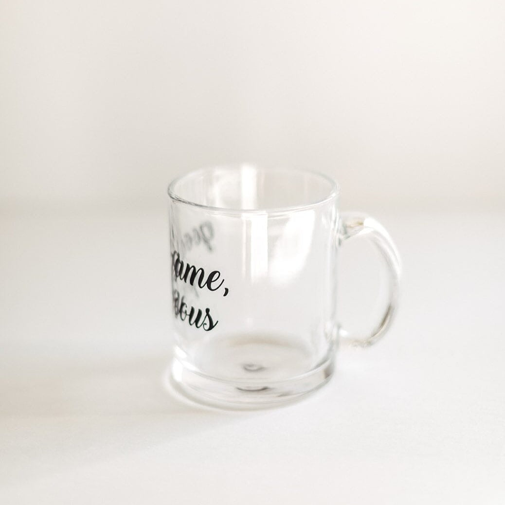 Good Game, Gorgeous | Mug Glass Mugs Threads and Thistles Inventory