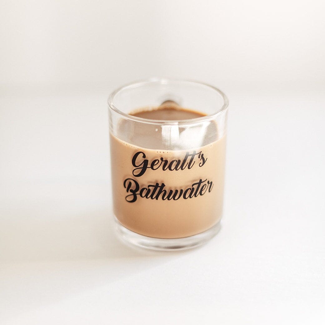 Geralt’s Bathwater | Mug Glass | The Witcher Mugs Threads & Thistles Inventory