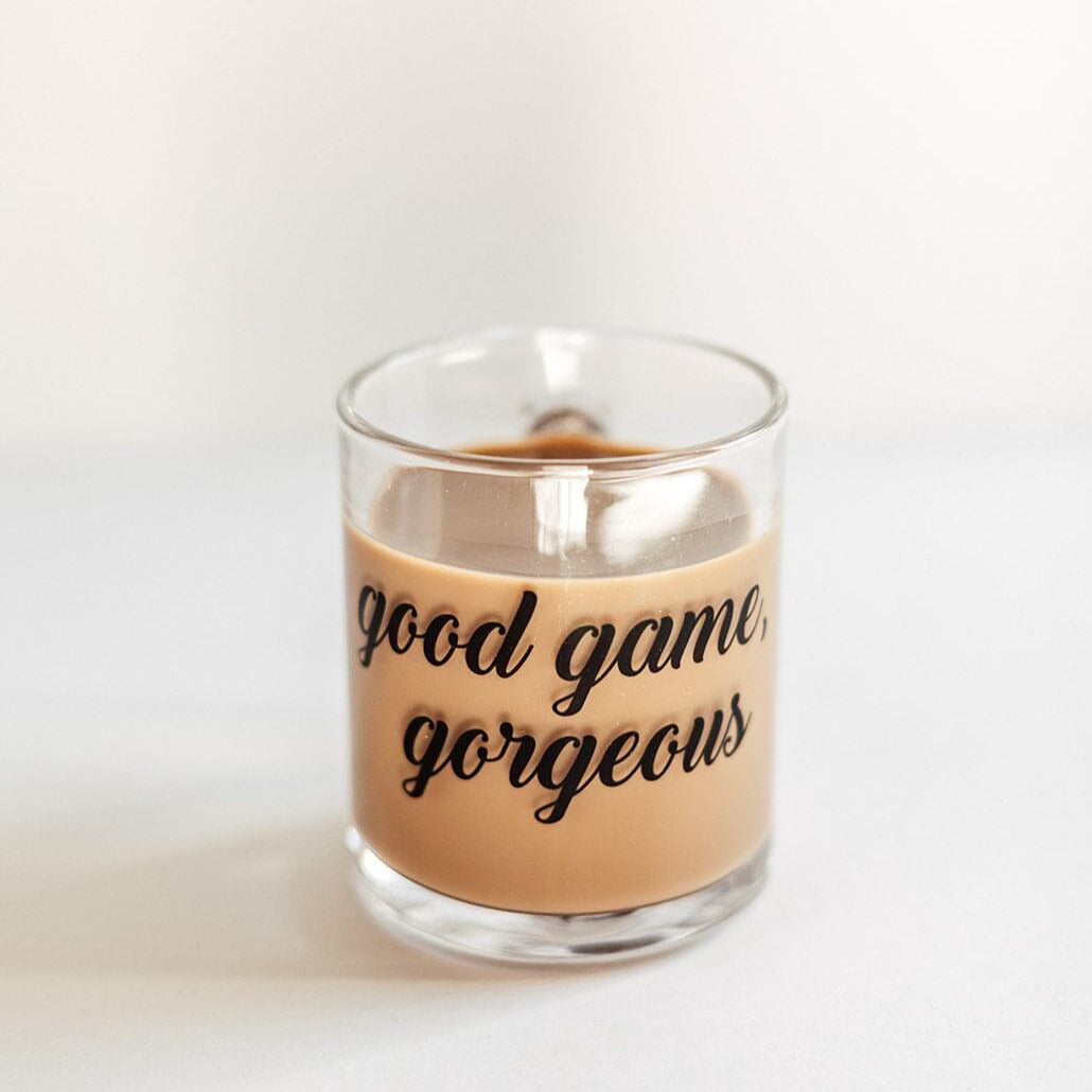Good Game, Gorgeous | Mug Glass Mugs Threads and Thistles Inventory