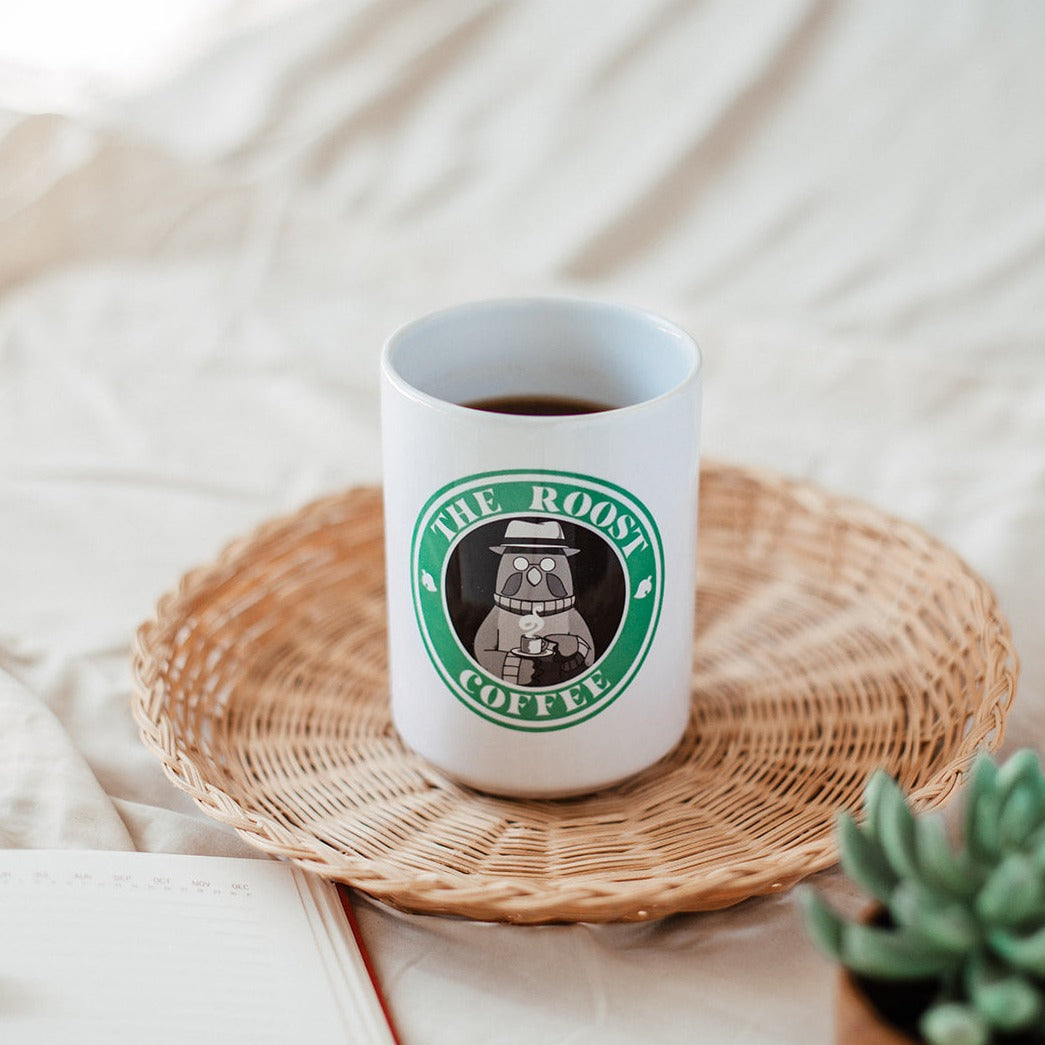 The Roost | Deluxe 15oz Mug | Animal Crossing Mugs Threads & Thistles Inventory