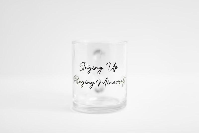 Playing Minecraft | Glass Mug Mugs Threads & Thistles Inventory