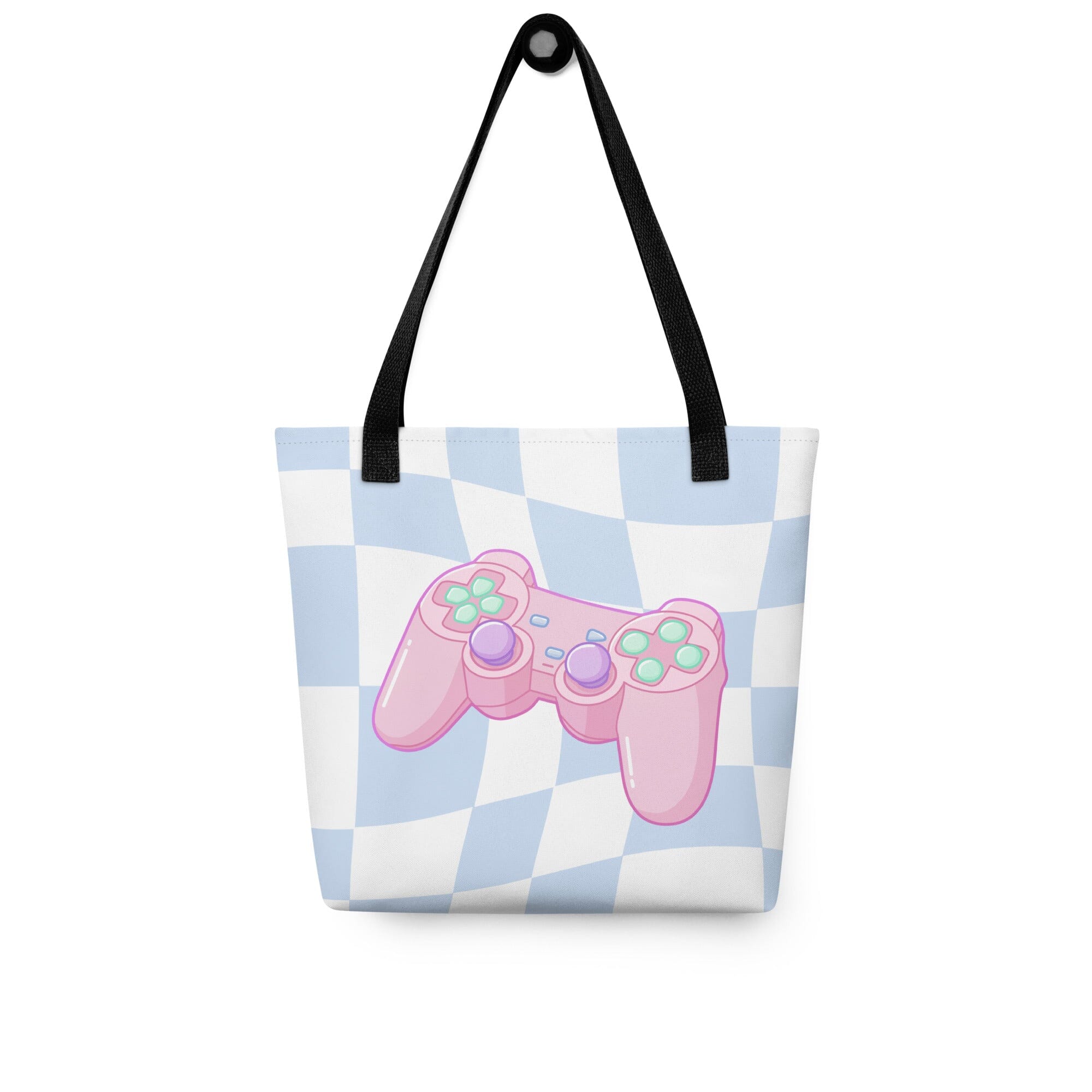 PS Controller | Tote bag | Retro Gaming Threads & Thistles Inventory Black