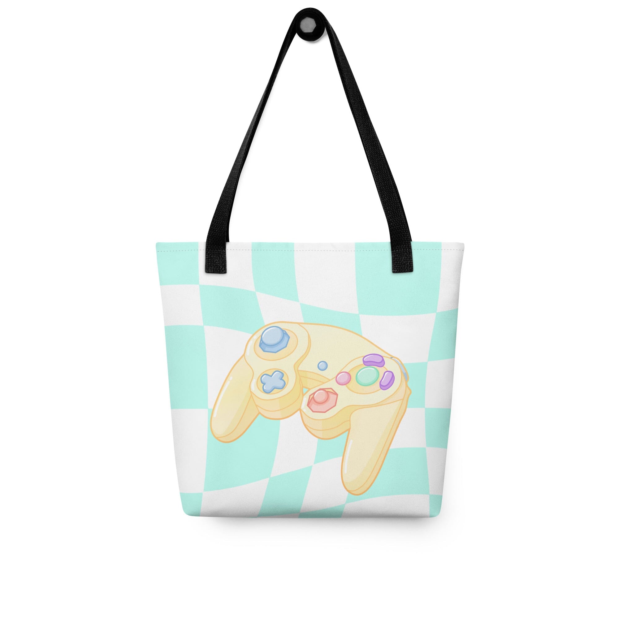 Gamecube Console | Tote bag | Retro Gaming Threads & Thistles Inventory Black
