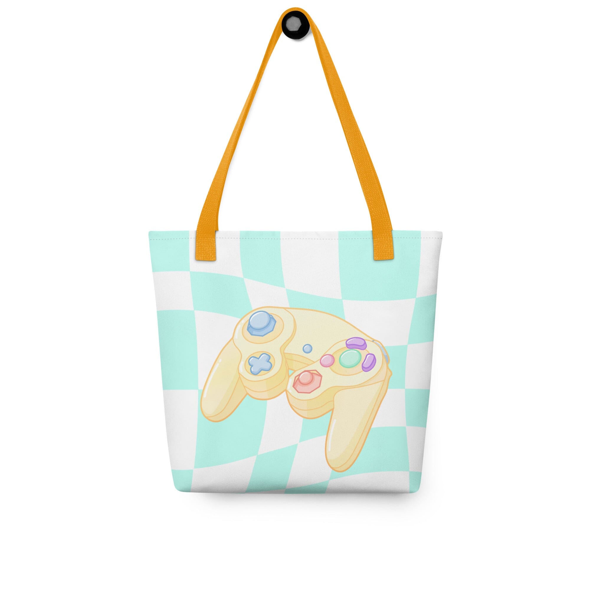 Gamecube Console | Tote bag | Retro Gaming Threads & Thistles Inventory Yellow