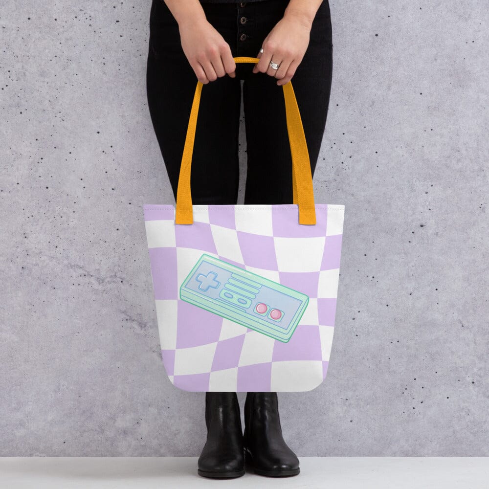 NES Controller | Tote bag | Retro Gaming Threads & Thistles Inventory Yellow