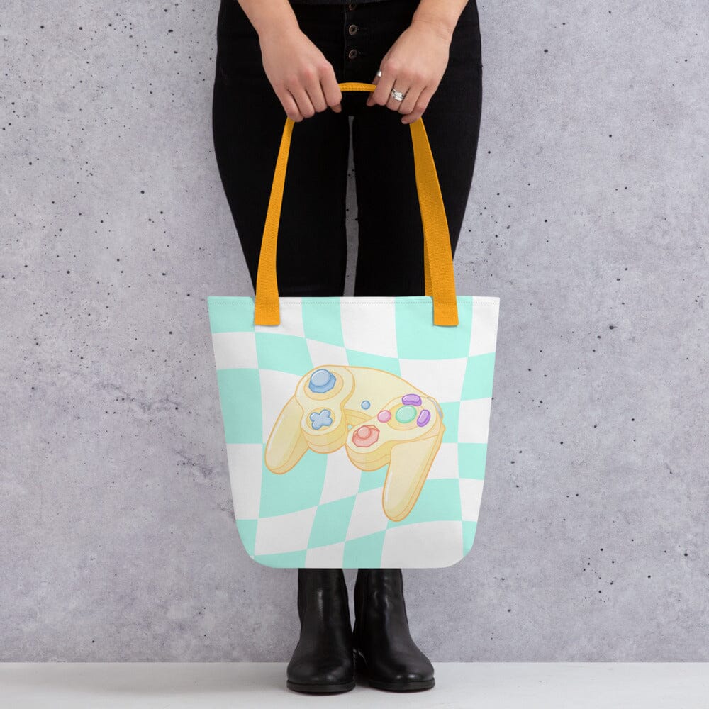 Gamecube Console | Tote bag | Retro Gaming Threads & Thistles Inventory