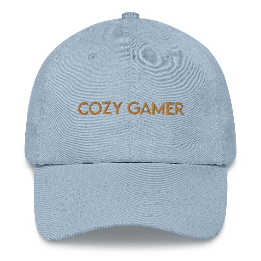 Cozy Gamer | Dad hat | Cozy Gamer Threads and Thistles Inventory Light Blue