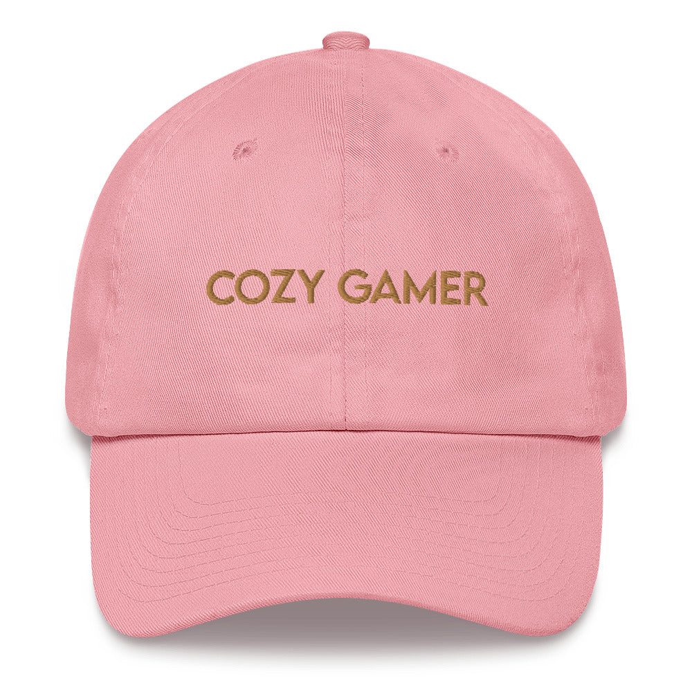 Cozy Gamer | Dad hat | Cozy Gamer Threads and Thistles Inventory Pink