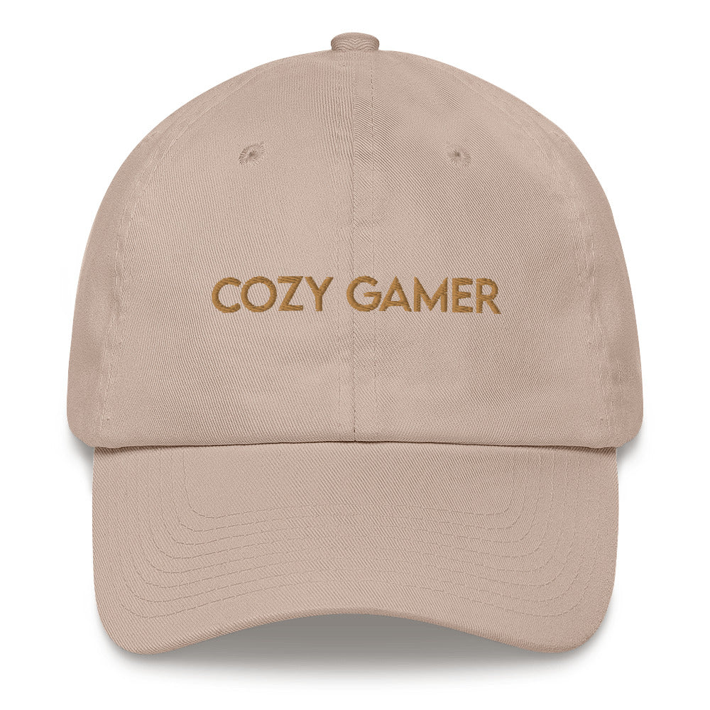 Cozy Gamer | Dad hat | Cozy Gamer Threads and Thistles Inventory Stone