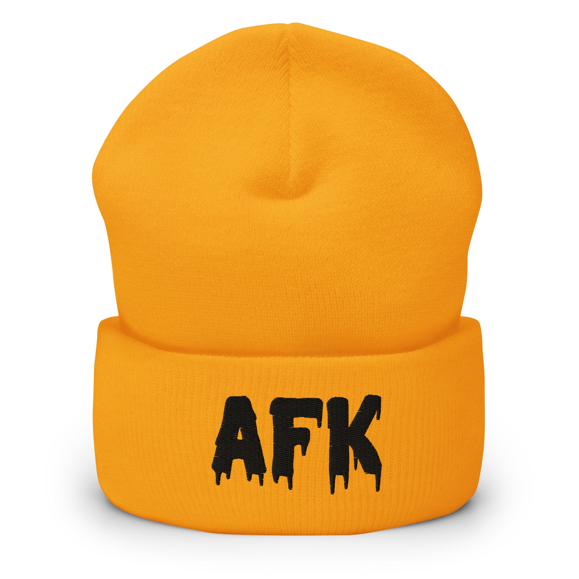 AFK Cuffed Beanie Threads & Thistles Inventory Gold