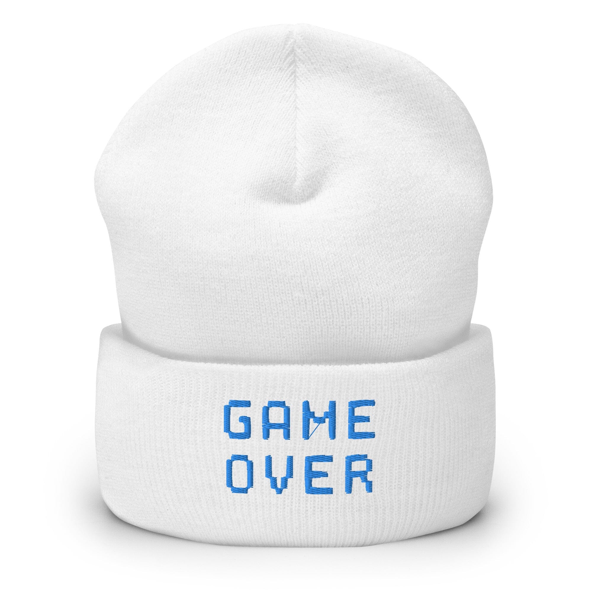 Game Over | Cuffed Beanie | Retro Gaming Threads & Thistles Inventory