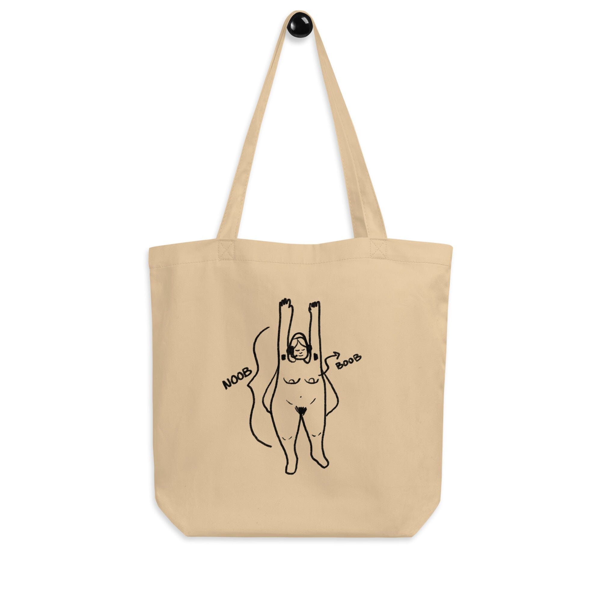 Noob Anatomy | Eco Tote Bag | Feminist Gamer Threads & Thistles Inventory