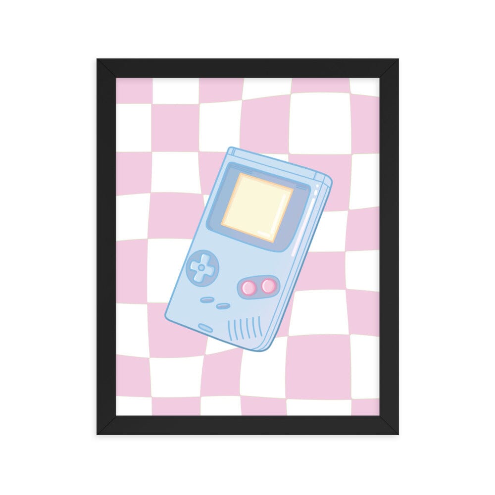 Game Boy | Framed poster | Retro Gaming Threads & Thistles Inventory