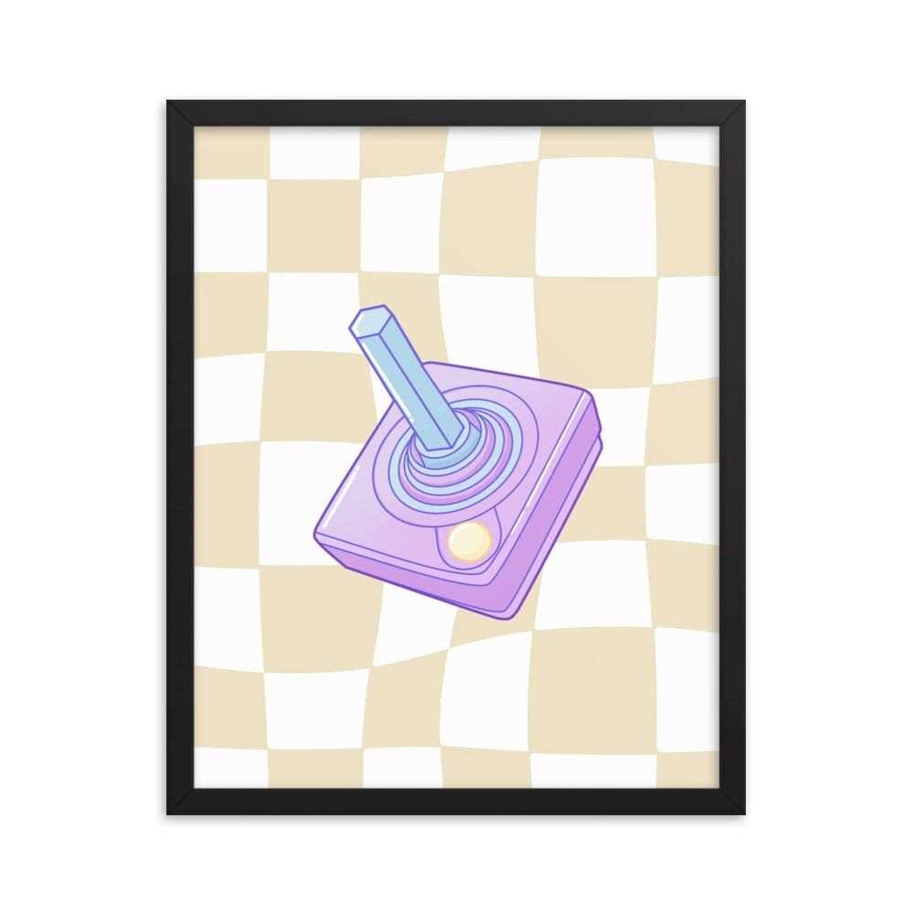 Atari Controller | Framed poster | Retro Gaming Threads & Thistles Inventory