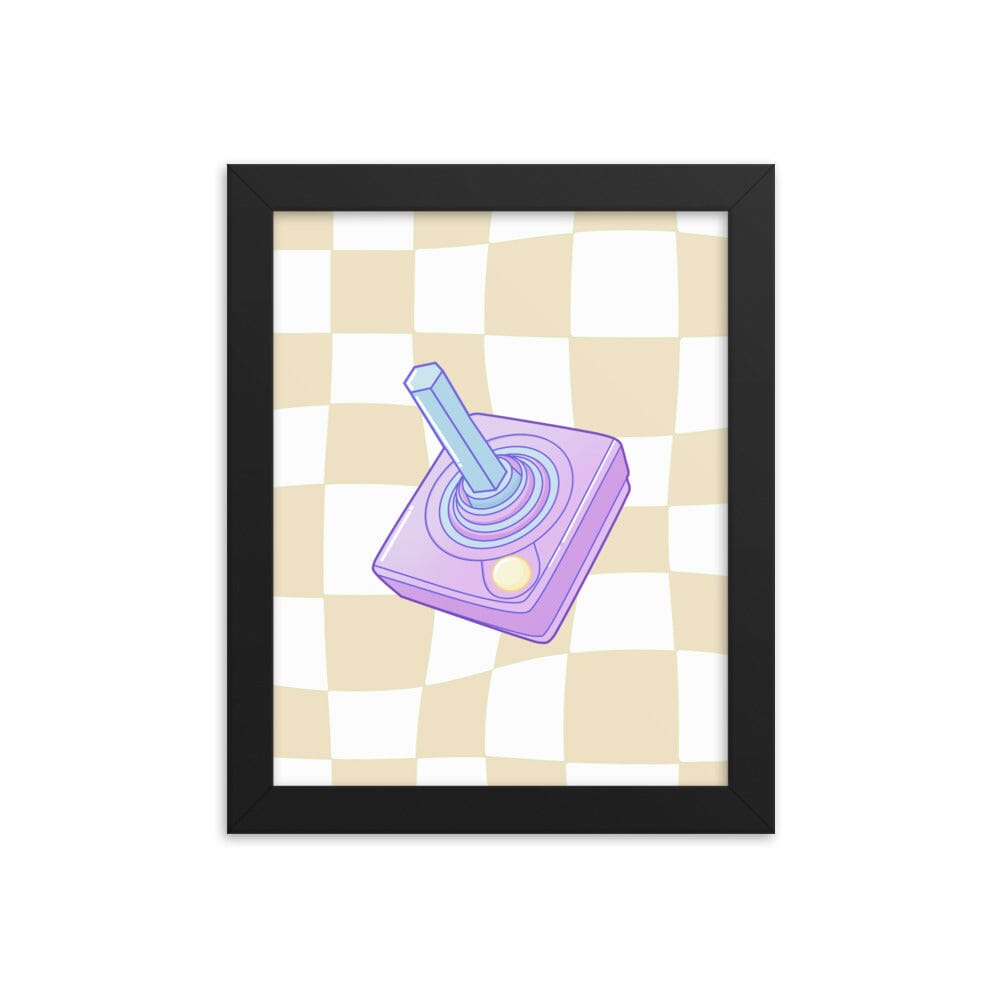 Atari Controller | Framed poster | Retro Gaming Threads & Thistles Inventory