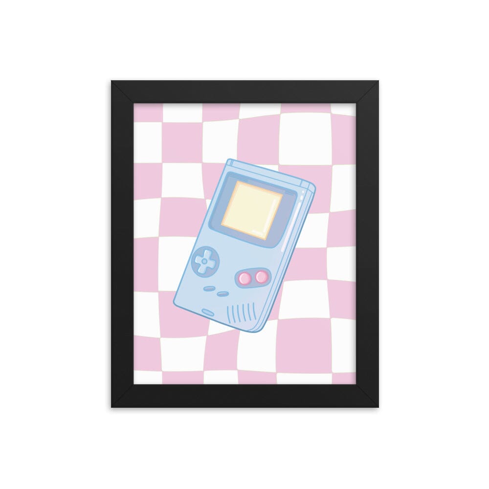 Game Boy | Framed poster | Retro Gaming Threads & Thistles Inventory 