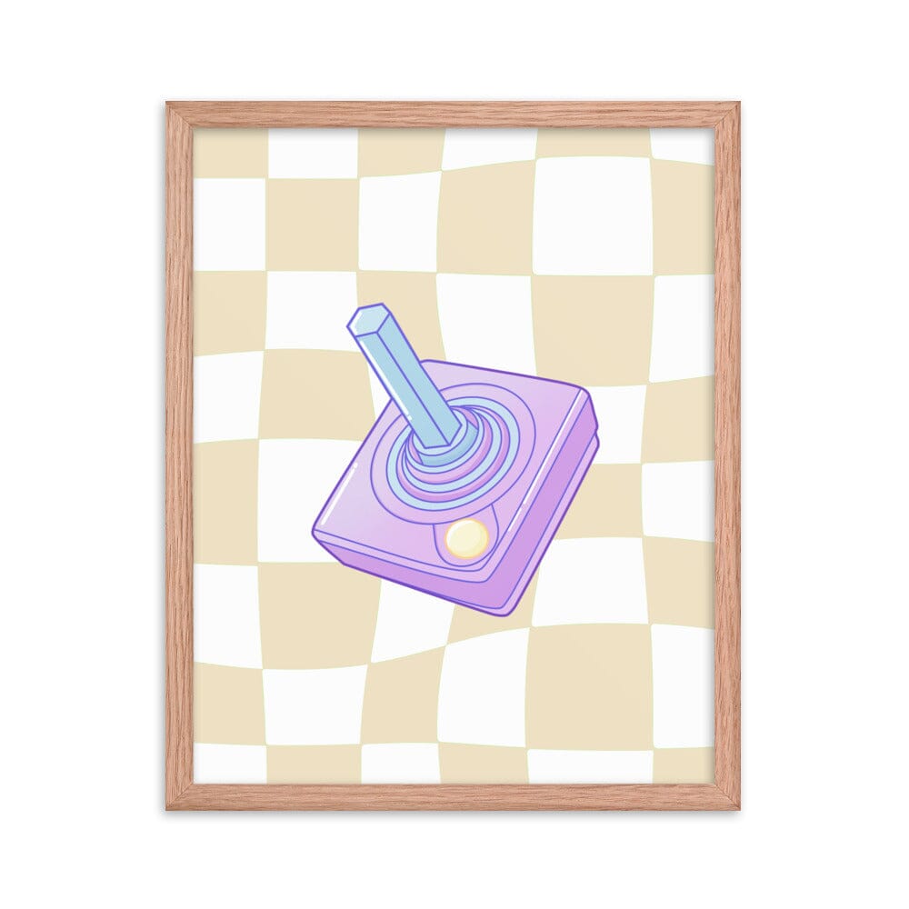 Atari Controller | Framed poster | Retro Gaming Threads & Thistles Inventory