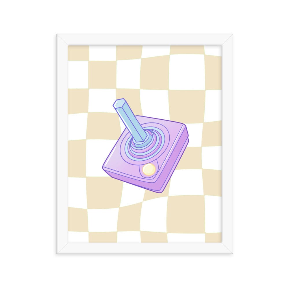 Atari Controller | Framed poster | Retro Gaming Threads & Thistles Inventory