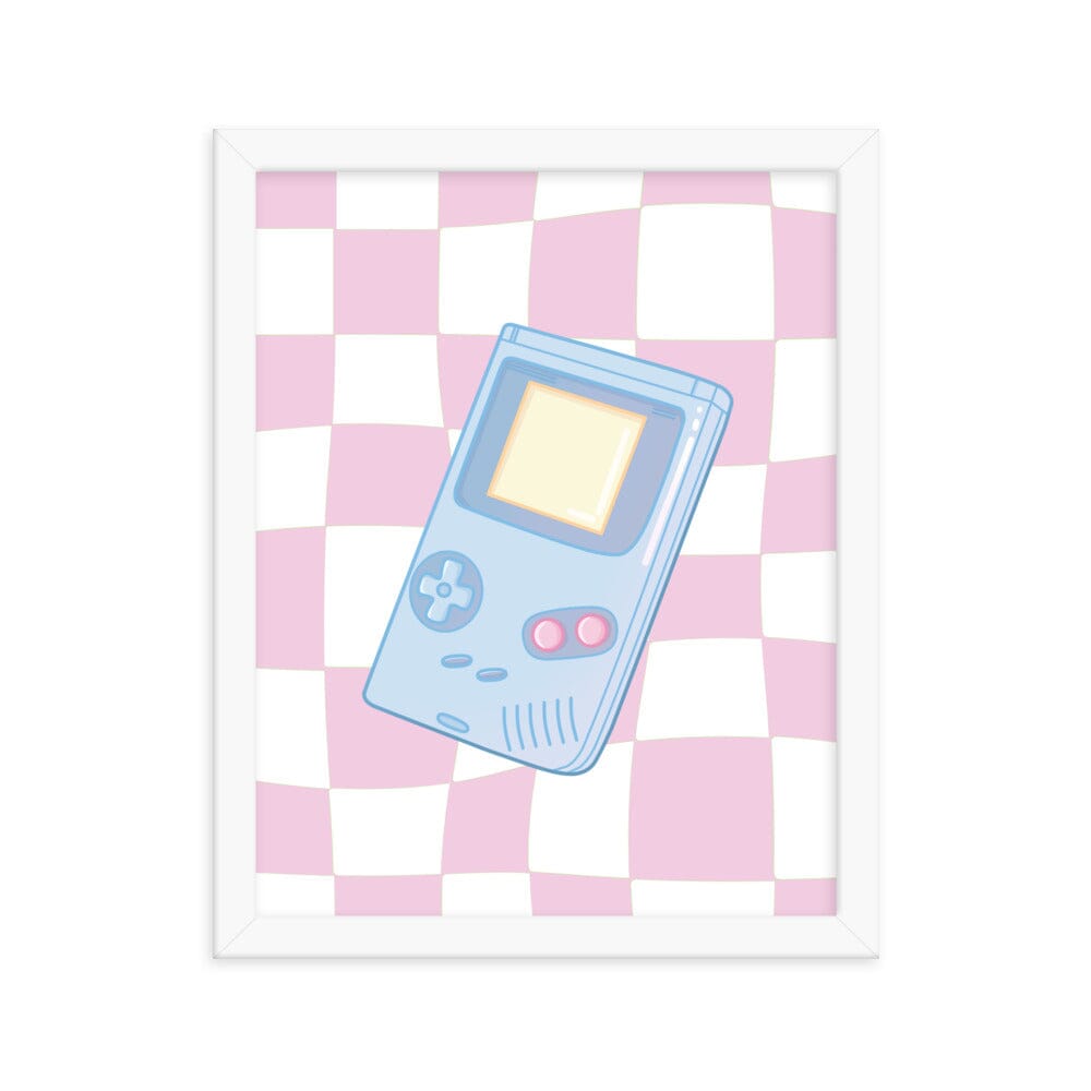 Game Boy | Framed poster | Retro Gaming Threads & Thistles Inventory