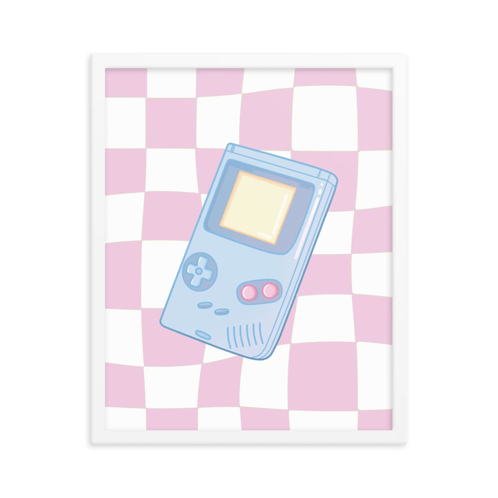 Game Boy | Framed poster | Retro Gaming Threads & Thistles Inventory