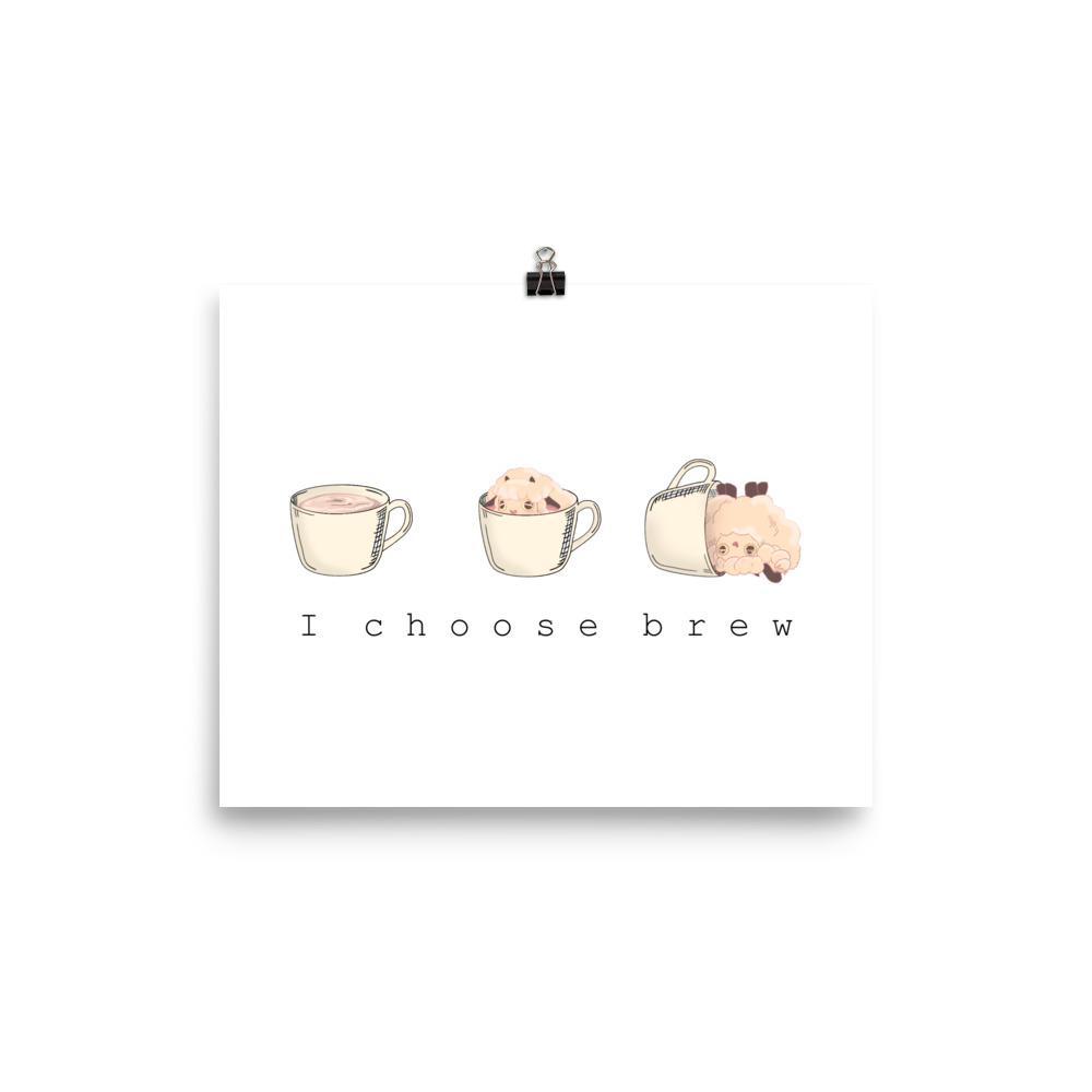 I Choose Brew | 8x10 Poster | Pokemon Threads and Thistles Inventory
