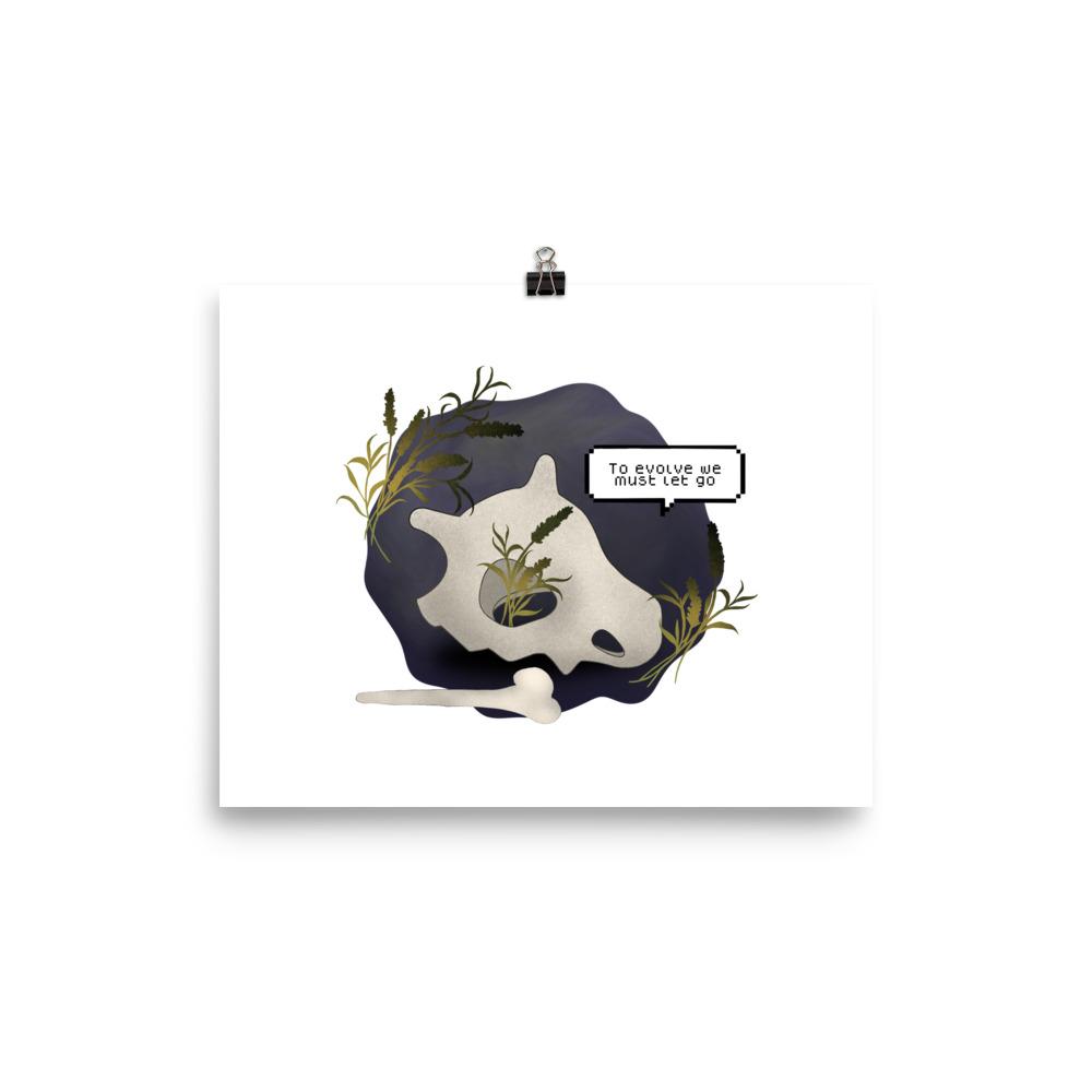 To Evolve | 8x10 Poster | Pokemon Threads and Thistles Inventory