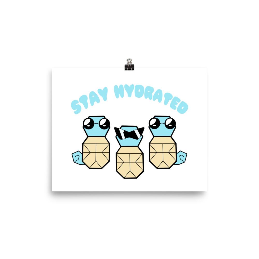 Stay Hydrated | 8x10 Poster | Pokemon Threads and Thistles Inventory