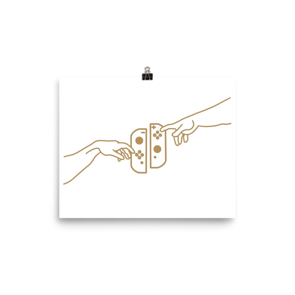 The Creation of Switch | 8x10 Poster | Cozy Gaming Threads & Thistles Inventory