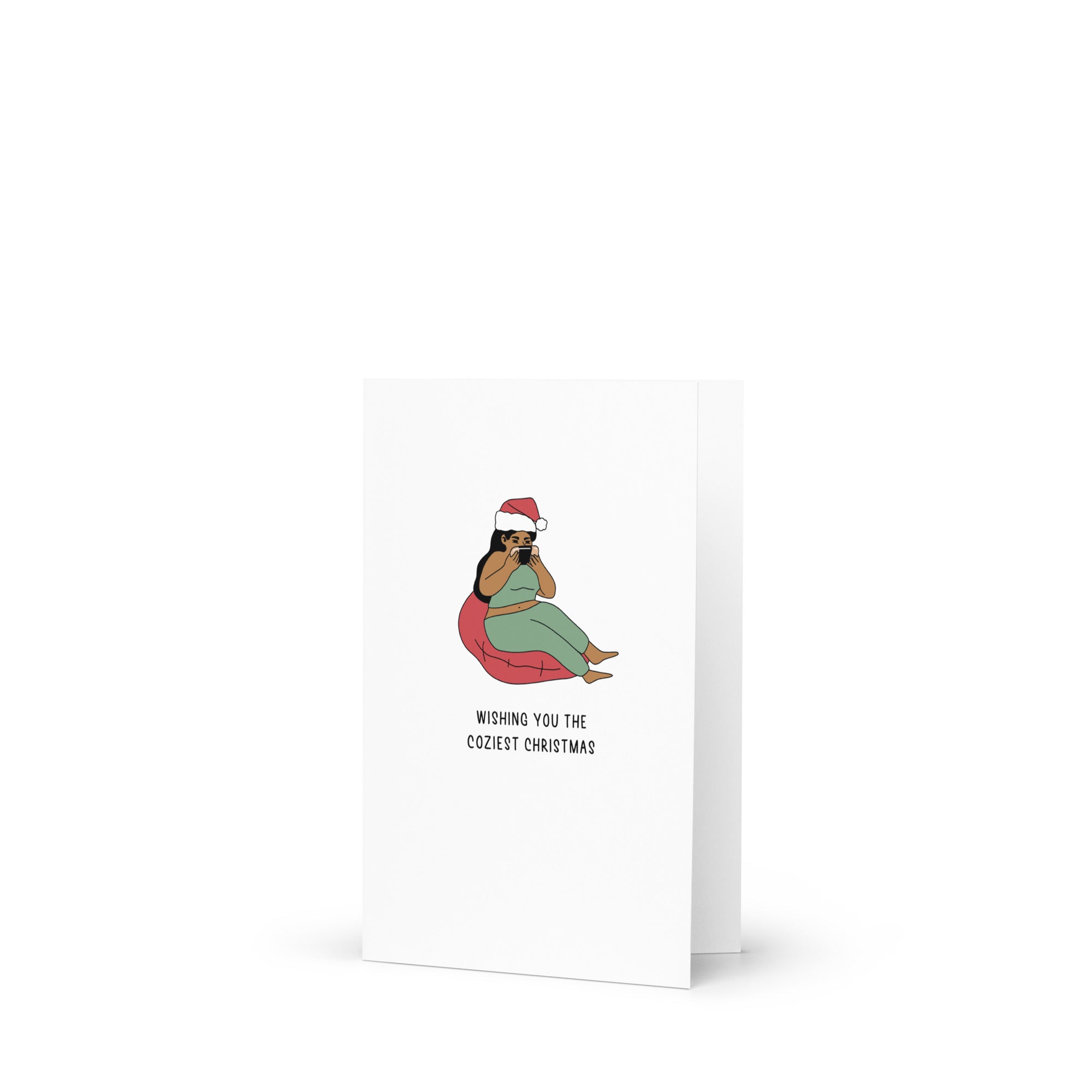Cozy Christmas | 8x10 Greeting Card | Cozy Gamer Christmas Threads & Thistles Inventory