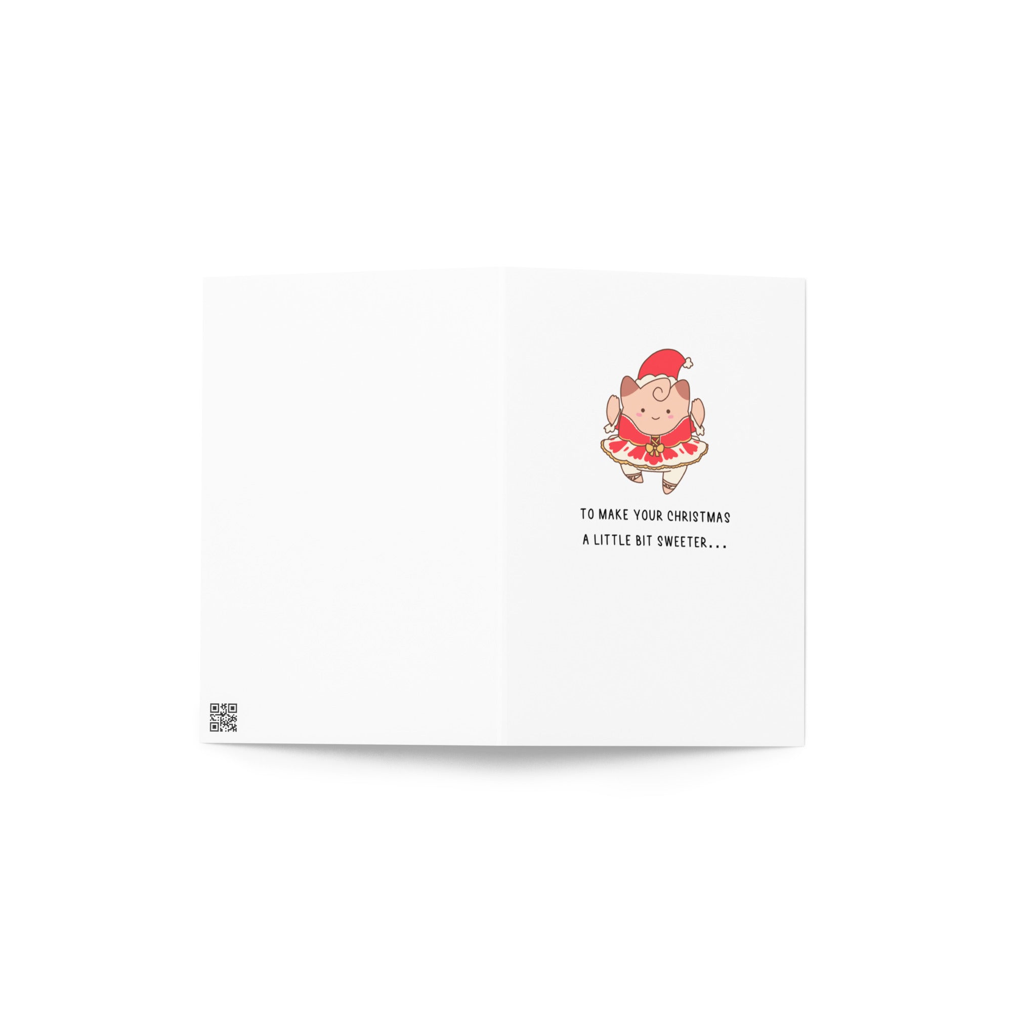 Sugar Plum Clefairies | Christmas Pokemon Greeting card Threads & Thistles Inventory 