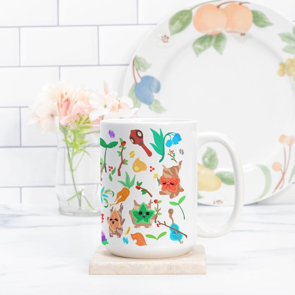Colorful Koroks | Mug Deluxe 15oz. | The Legend of Zelda Mugs Threads & Thistles Inventory