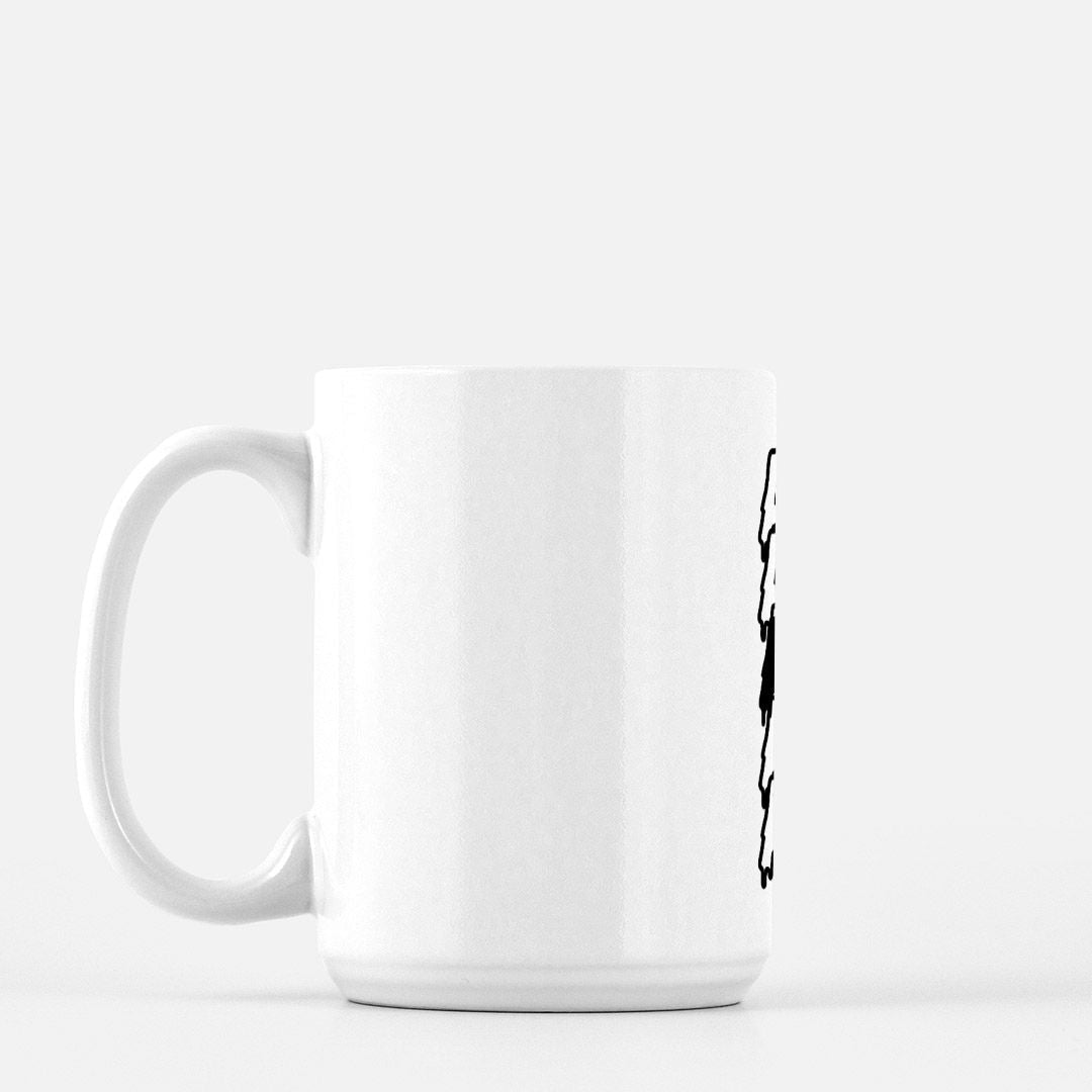 Drippy AFK Fall Mug Deluxe 15oz. Mugs Threads & Thistles Inventory