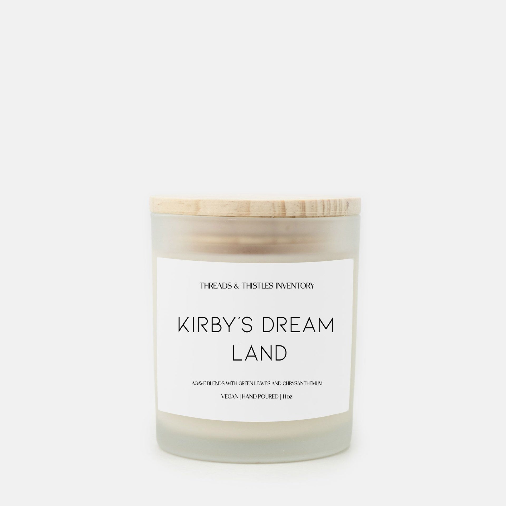 Kirby's Dream Land | 11oz Candle Candles Threads & Thistles Inventory Cactus Flower & Jade