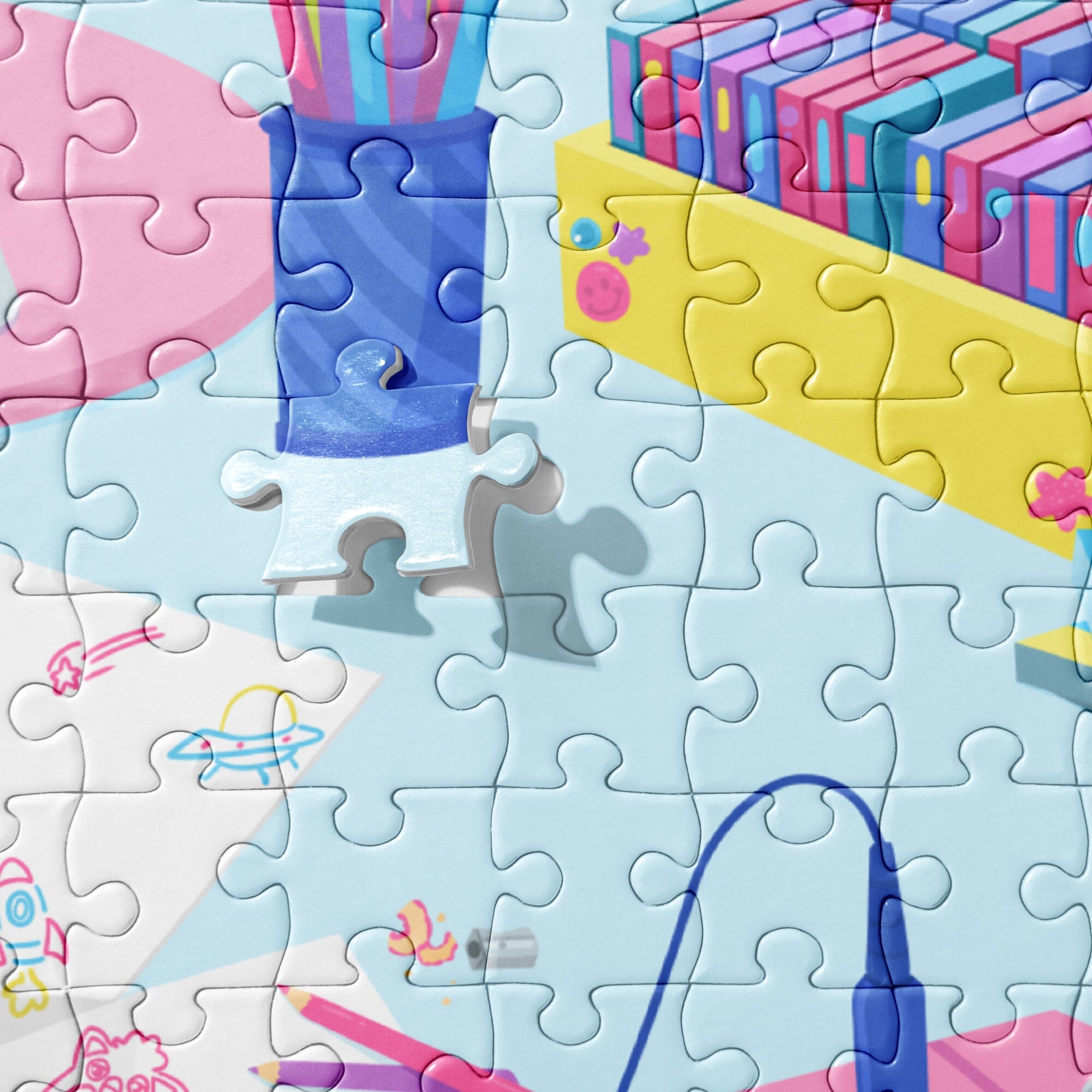 The 90s Bedroom | Jigsaw puzzle | Retro Gaming Threads & Thistles Inventory 252 pieces