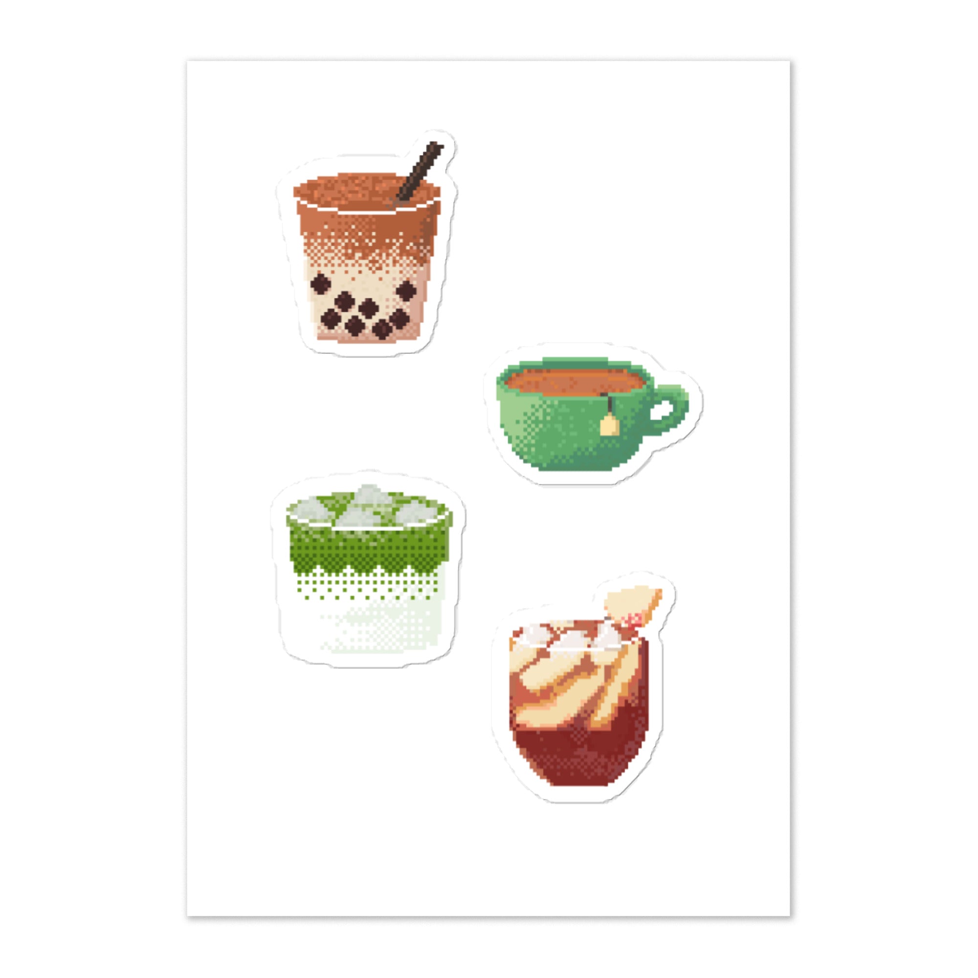 Pick your Tea | Sticker sheet | Cozy Gamer Threads and Thistles Inventory