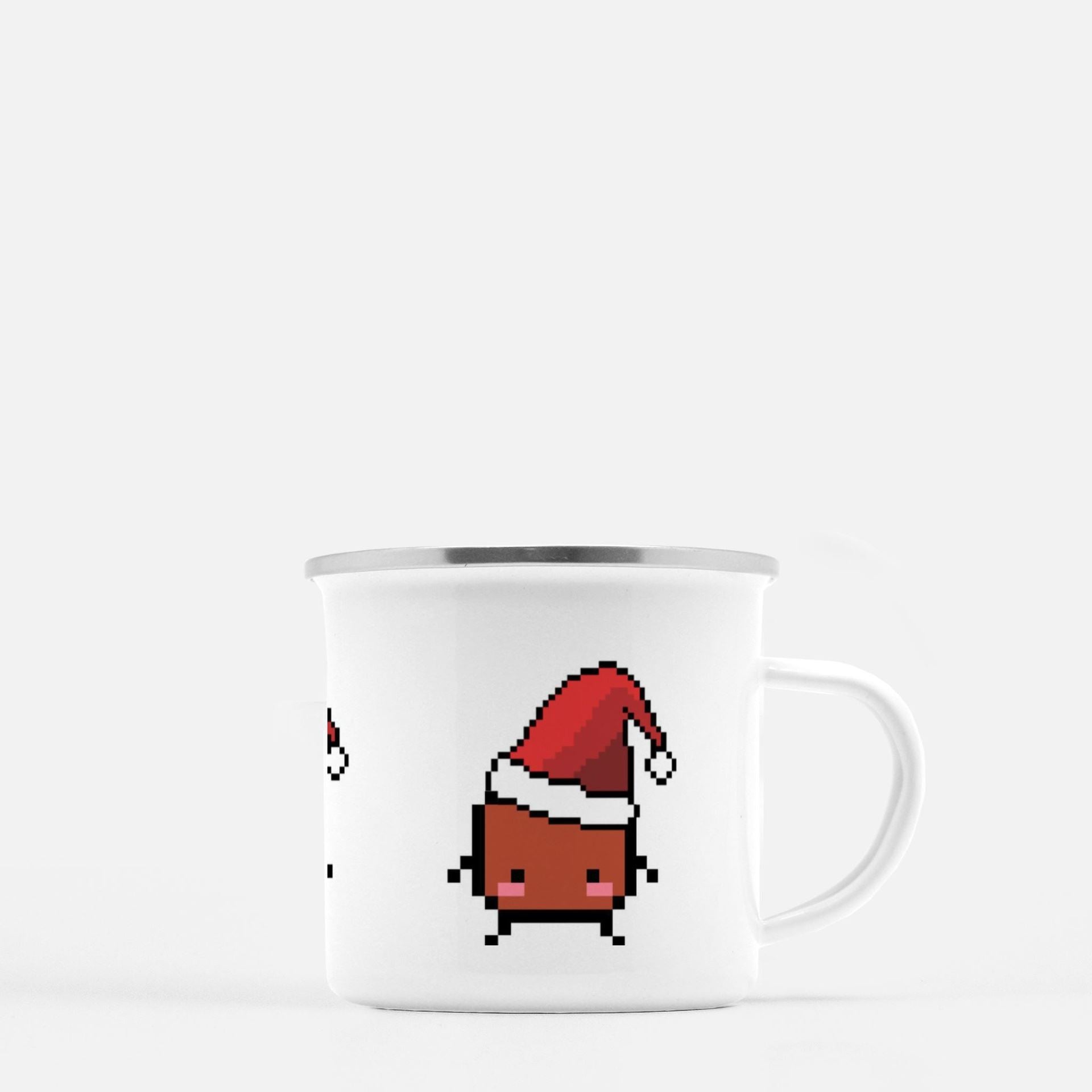 Santa Junimo Camp Mug 10 oz. Mugs Threads & Thistles Inventory