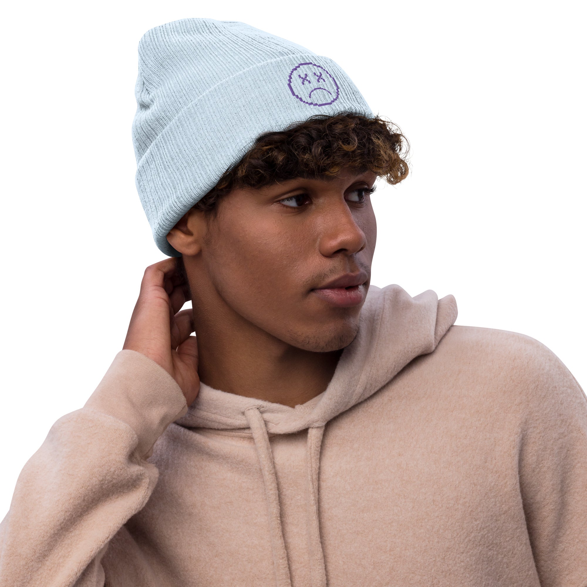 Game Over | Ribbed knit beanie Threads and Thistles Inventory