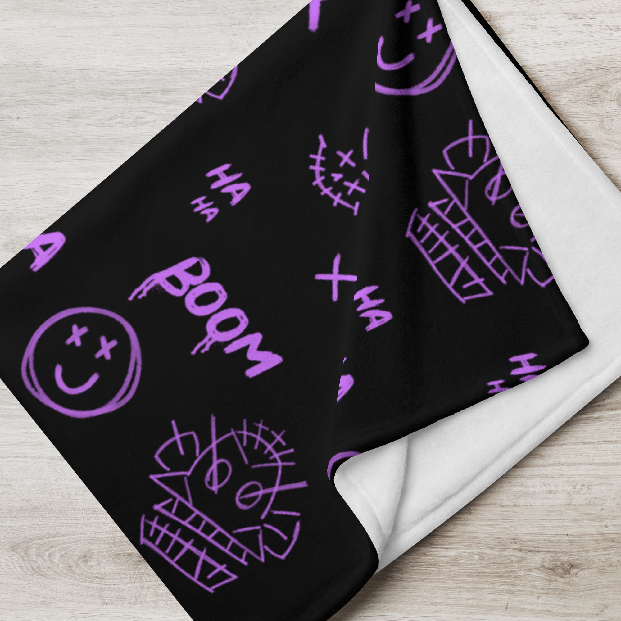 Jinx | 60x80 Throw Blanket | League of Legends Blankets Threads and Thistles Inventory