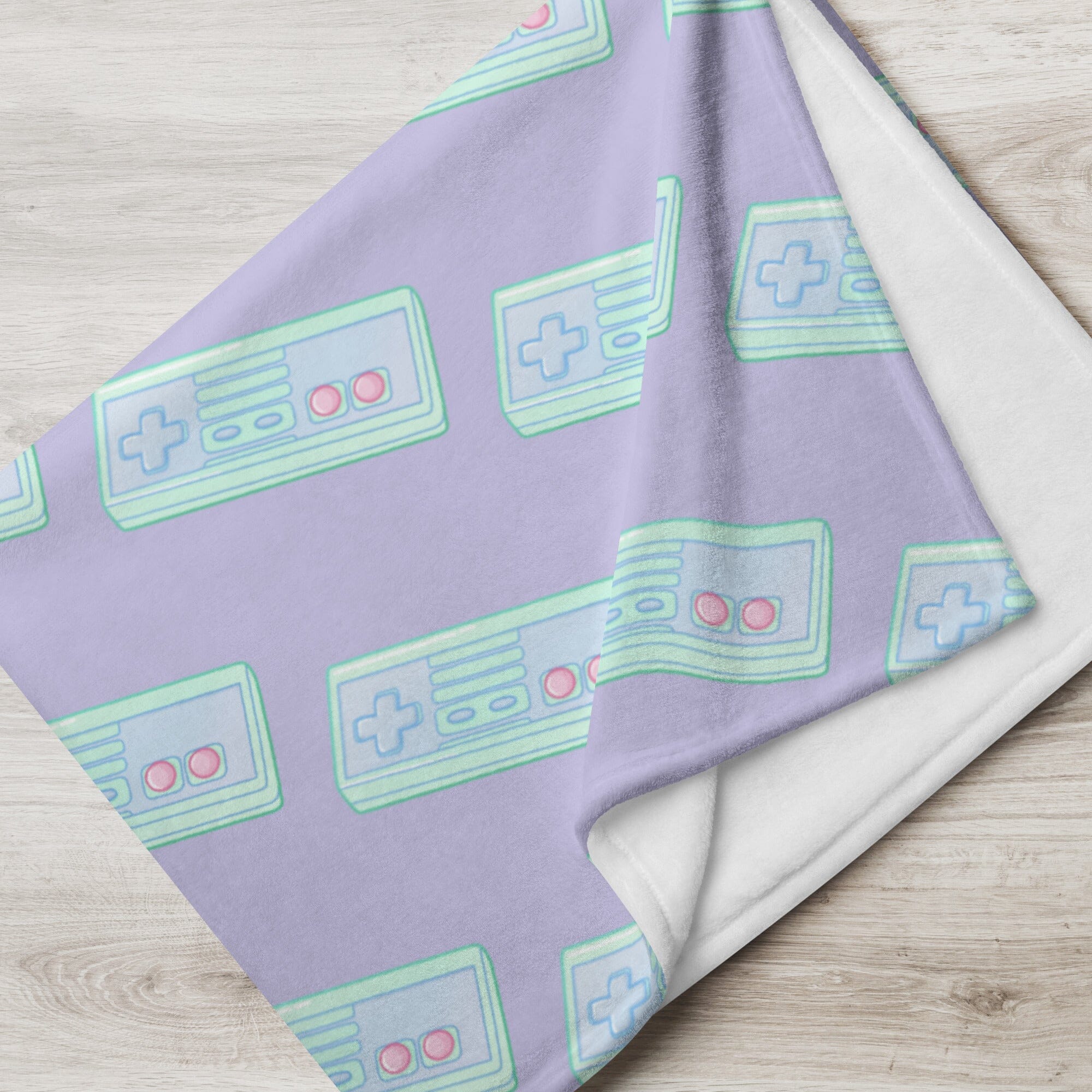 NES Controller| Throw Blanket | Retro Gaming Threads & Thistles Inventory