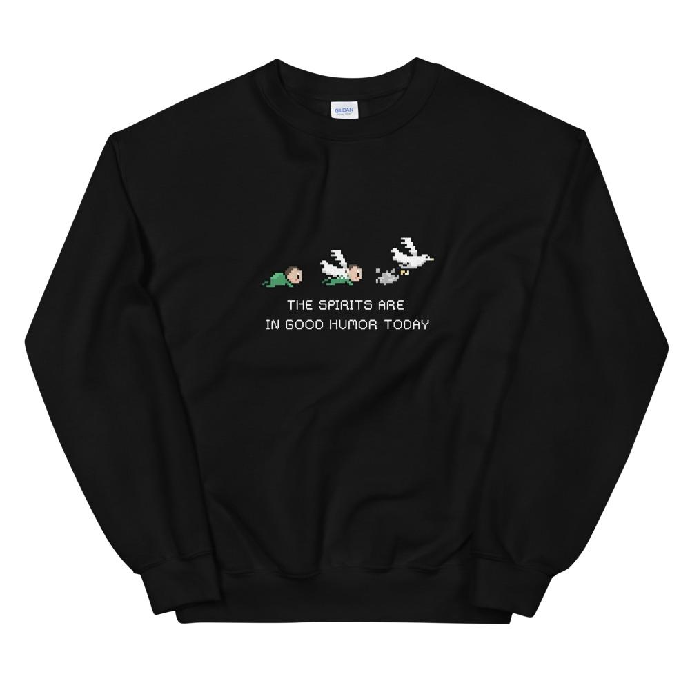 Good Humor | Unisex Sweatshirt | Stardew Valley Threads and Thistles Inventory Black S