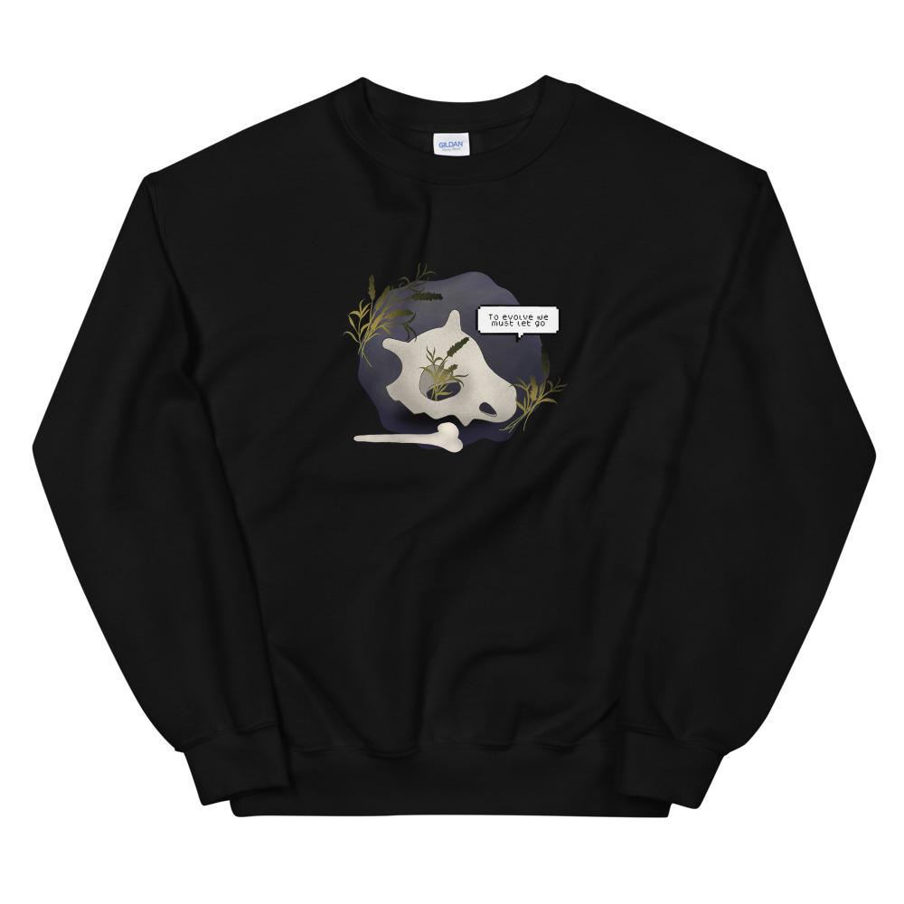 To Evolve | Unisex Sweatshirt | Pokemon Threads and Thistles Inventory Black S