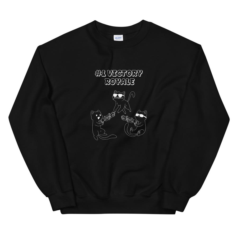 Victory Royale | Unisex Sweatshirt | Fortnite Threads and Thistles Inventory Black S
