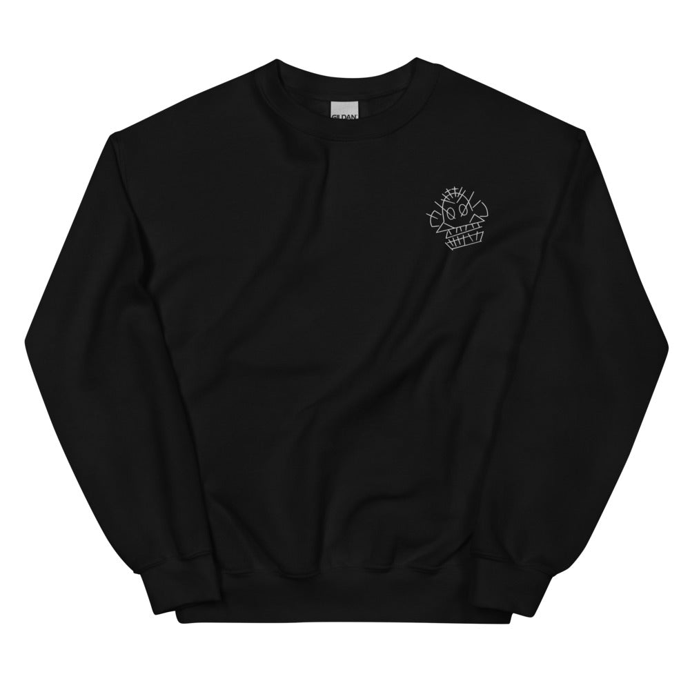 Jinx Monkey | Unisex Sweatshirt | League of Legends Threads and Thistles Inventory Black S