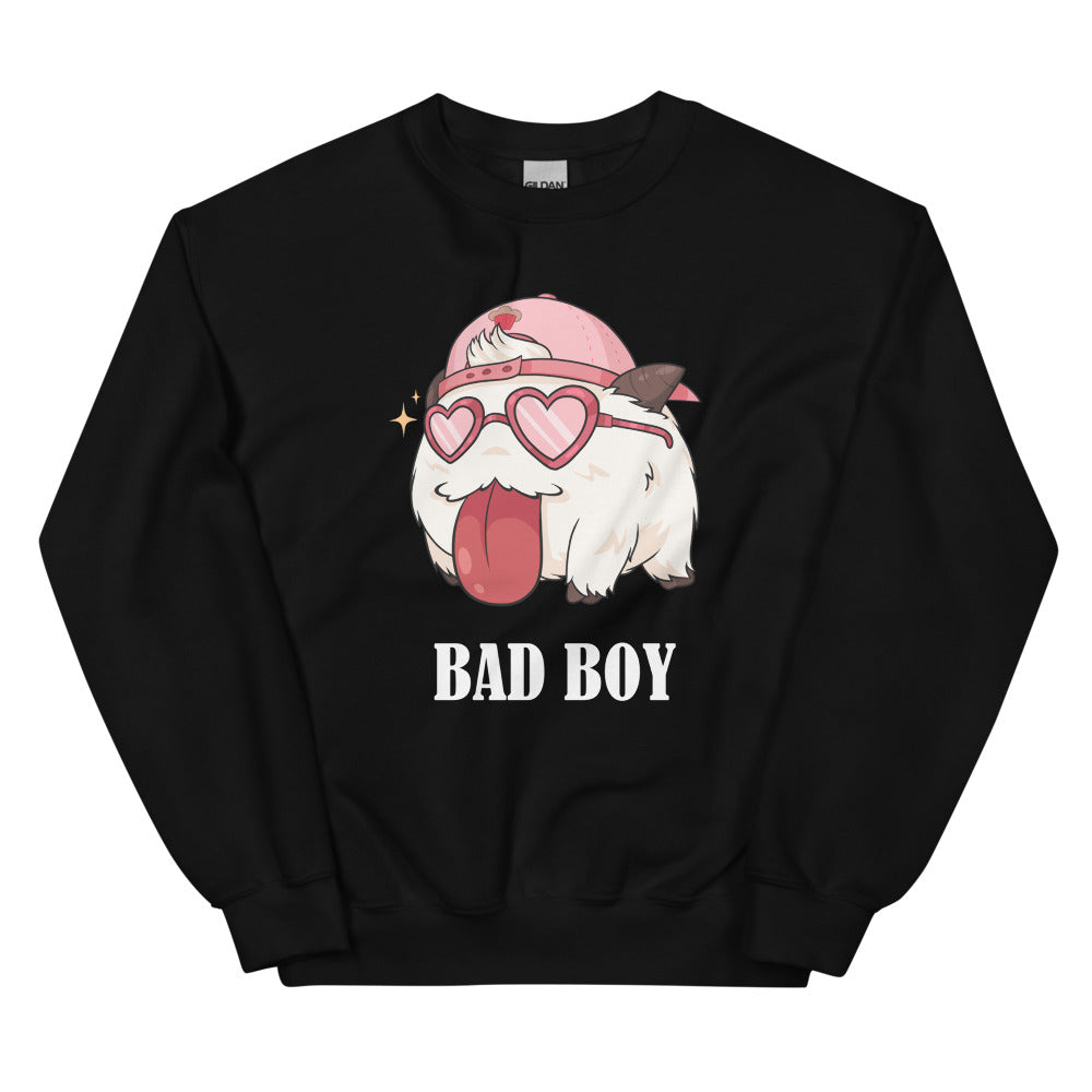 Bad Boy | Unisex Sweatshirt | League of Legends Threads and Thistles Inventory Black S