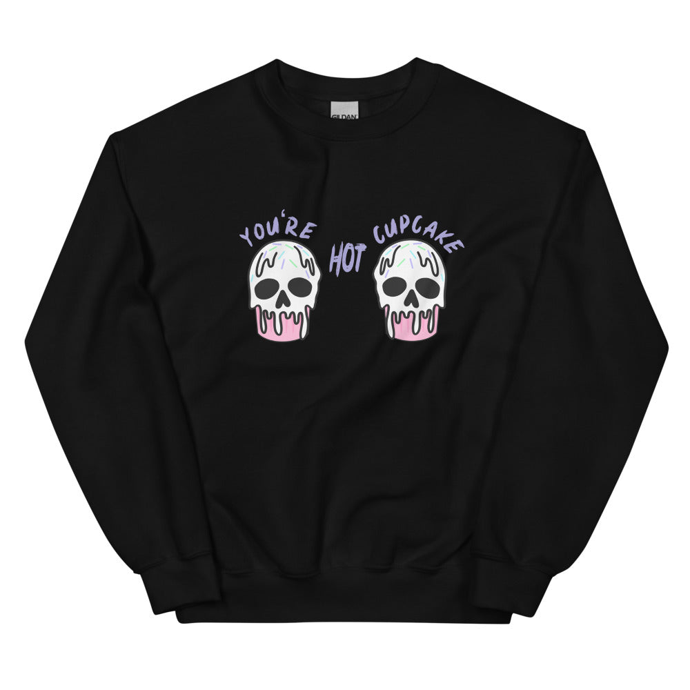 You're Hot Cupcake | Unisex Sweatshirt | League of Legends Threads and Thistles Inventory Black S