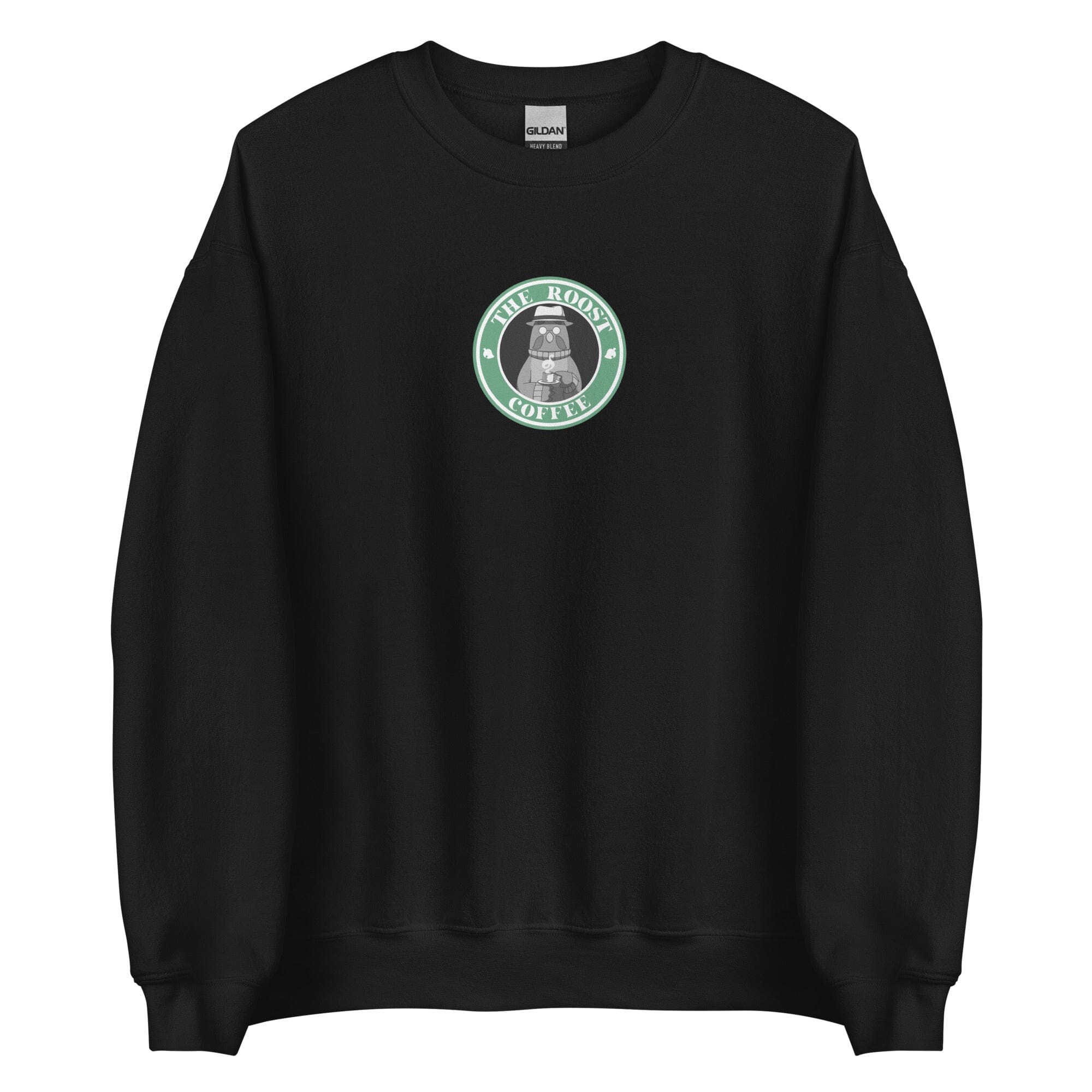 The Roost Coffee | Unisex Sweatshirt | Animal Crossing Sweatshirt Threads and Thistles Inventory Black S