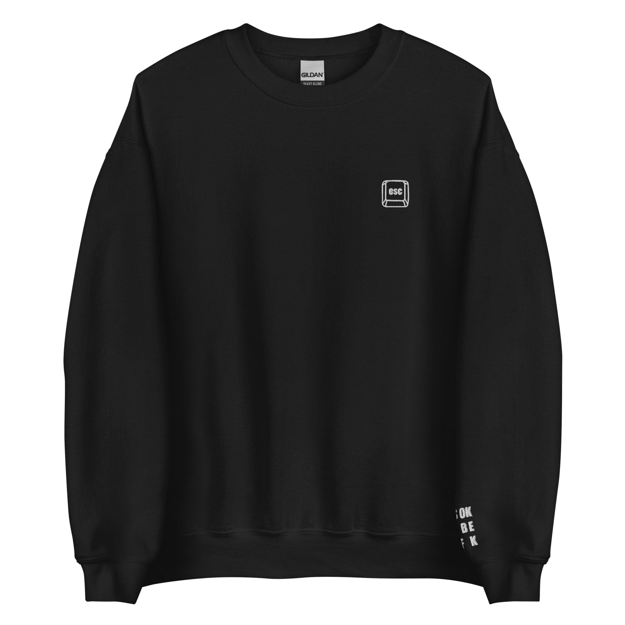 It's Ok to be AFK | Unisex Sweatshirt | Gamer Affirmations Threads & Thistles Inventory Black S